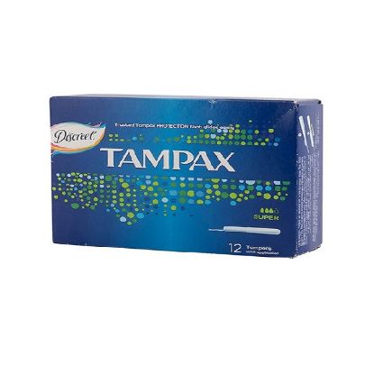 Picture of Tampax Tampax Super Tampons 12's