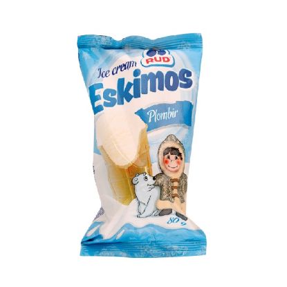 Picture of Rud Eskimos Ice Cream Waffle Cup Plombir 80gm