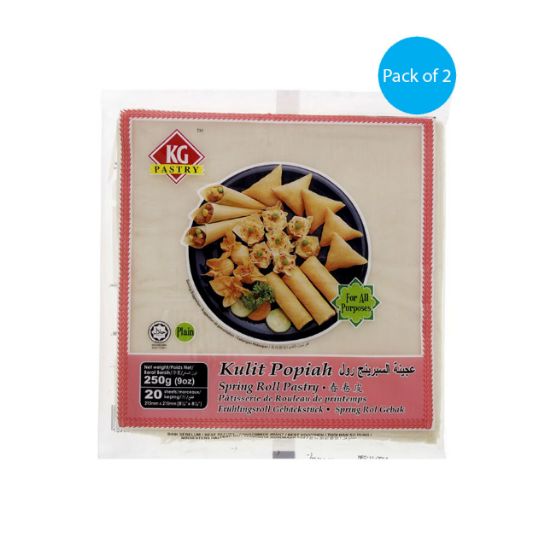 Picture of KG Spring Roll Sheets 2X250gm 8.5"x8.5"
