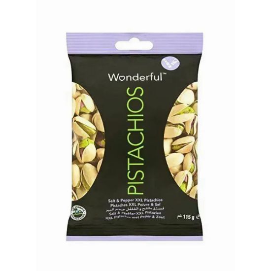 Picture of Wonderful Pistachios Xxl Salt & Pepper 115gm