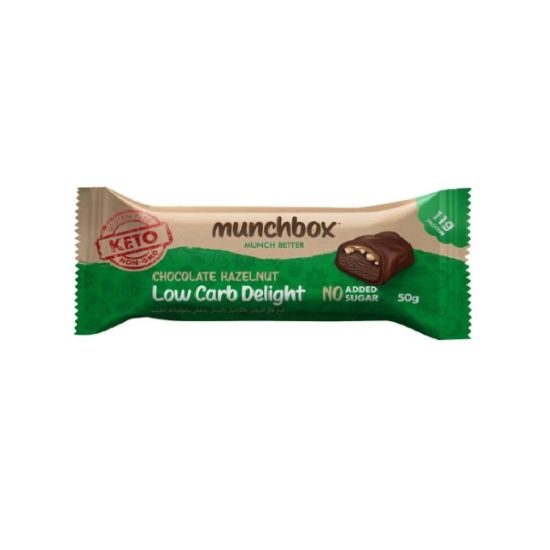 Picture of Munchbox Keto Bars Chocolate Hazelnut 50gm
