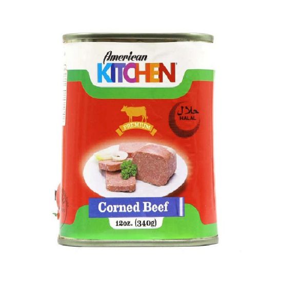 Picture of American Kitchen Halal Corned Beef 340gm