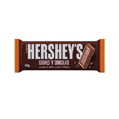 Picture of Hershey's Cookies 'N' Chocolate Bar 40gm