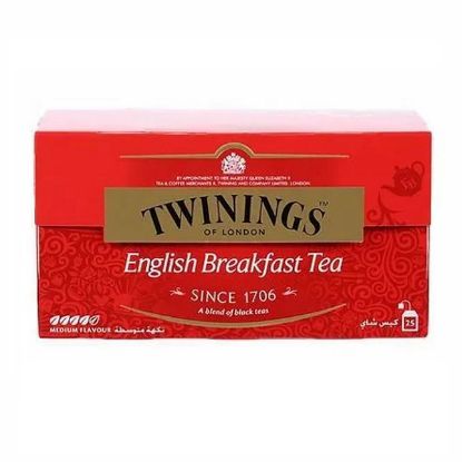 Picture of Twinings Goldline English Brekfast 25's Tea Bags Medium Flavour 1Pack