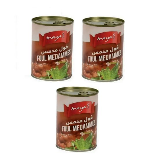 Picture of Maya's Can Foul Medammes 3x400gm