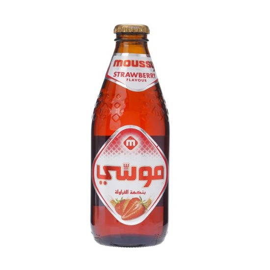 Picture of Moussy Non-Alcoholic Malt Beverage Strawberry Flavour 330ml