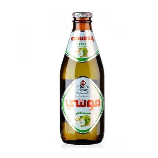 Picture of Moussy Non-Alcoholic Malt Beverage Apple Flavour 330ml
