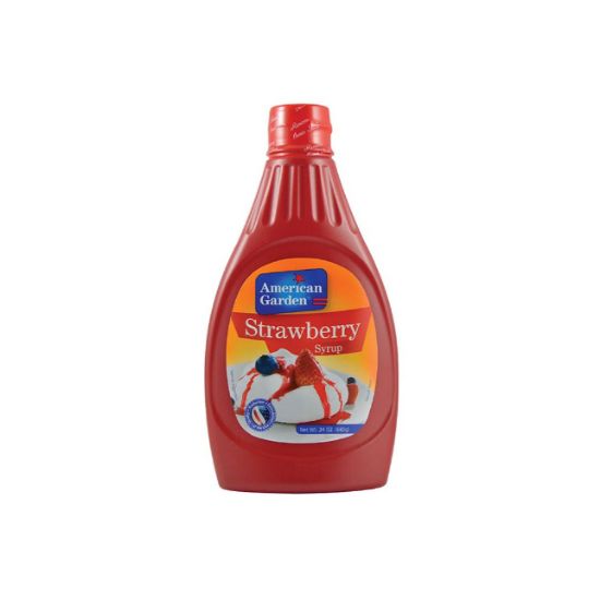 Picture of American Garden Syrup Strawberry 24oz