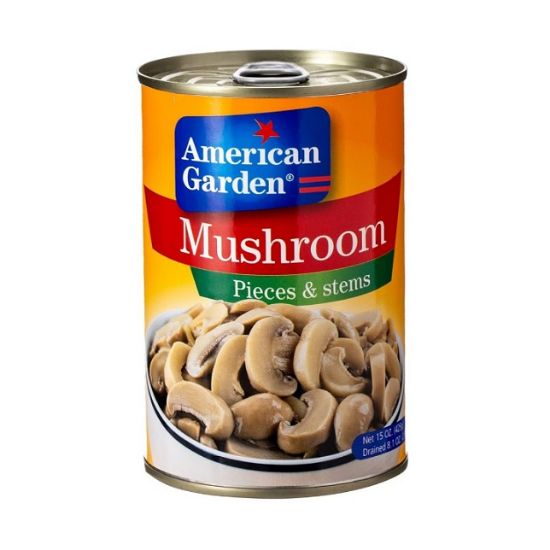 Picture of American Garden Sliced Mushroompc & Stems 425gm