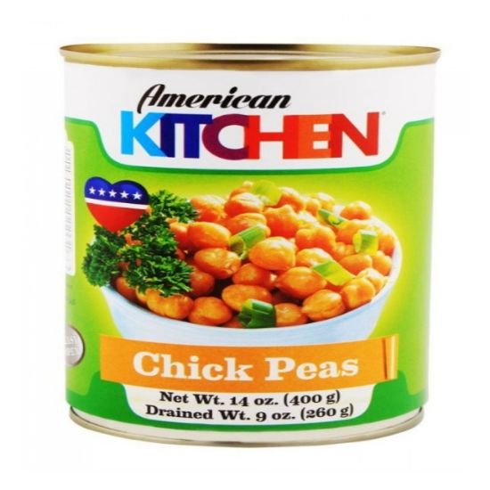 Picture of American Kitchen Chick Peas 3x400gm