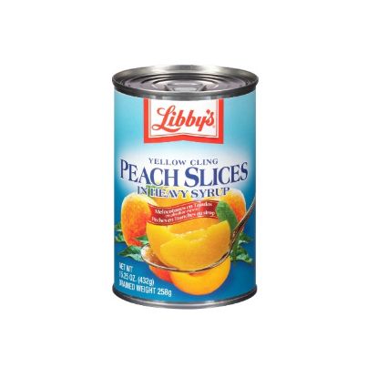 Picture of Libby's Peach Slices In Heavy Syrup 248gm