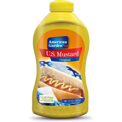 Picture of American Garden Yellow Mustard Squeeze Sauce 8oz