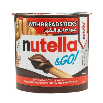 Picture of Nutella Ferrero Go Hazelnut Spread T1 52gm