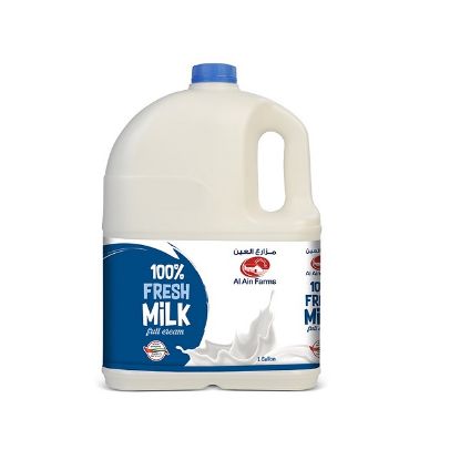 Picture of Al Ain Farms 100% Fresh Full Cream Milk, 1Gallon