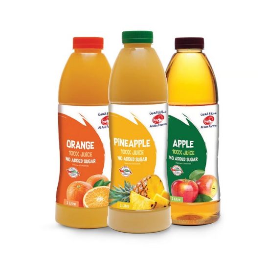 Picture of Al Ain Juice Assorted, 3x1ltr