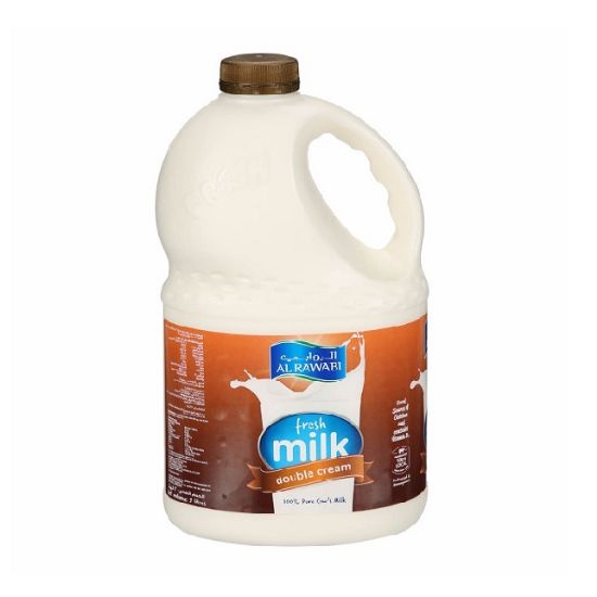 Picture of Al Rawabi Fresh Milk Double Cream 2ltr