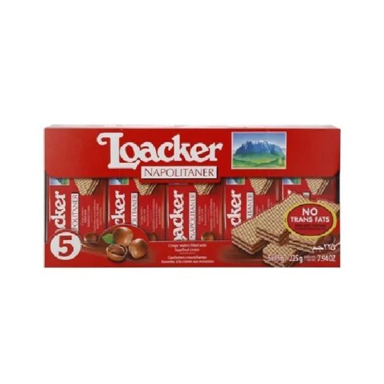 Picture of Loacker Wafer Napolitaner 45gm