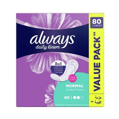 Picture of Always Daily Liners Comfort Protect Fresh Scent 80'S