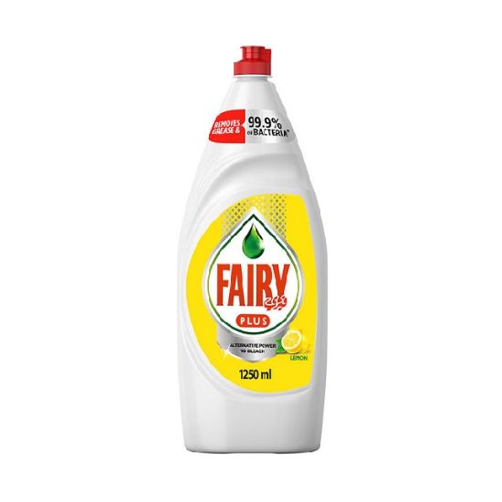 Picture of Fairy Plus Lemon Dishwashing Liquid Soap 1.25litre
