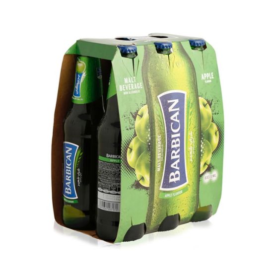 Picture of Barbican Malt Beverage Apple Bottle 330ML
