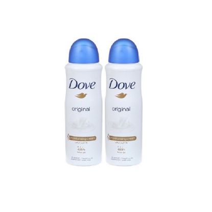 Picture of Dove Original Deodorant Spray 150ml, Pack of 2