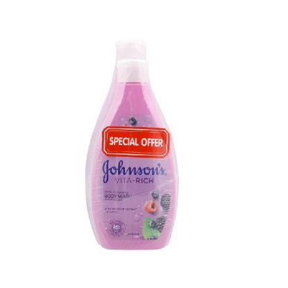 Picture of Johnson Baby Wash Raspberry 400ml+250ml