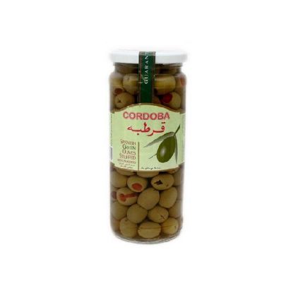 Picture of Cordoba Spanish Green Olives Stuffed 450gm