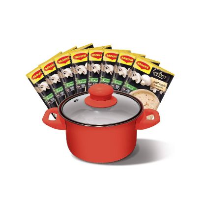 Picture of Maggi Soup Excellence Mushroom + Pot (8x54gm)