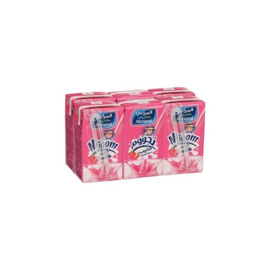 Picture of Almarai Nijoom Strawberry Flavoured Milk, 6x150ml