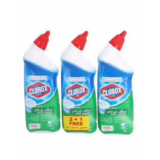 Picture of Clorox Manual Toilet Bowl Cleaner Fresh Scent 3x709ml