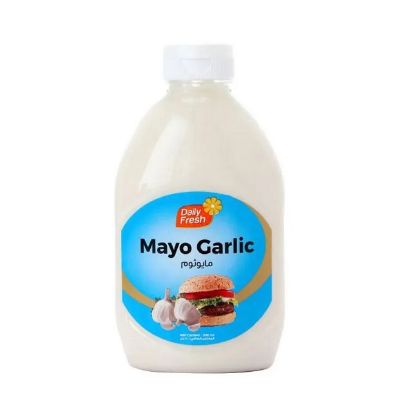 Picture of Daily Fresh Mayonnaise Squeezy Garlic 500ml