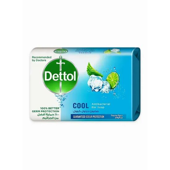 Picture of Dettol Anti-Bacterial Bar Soap Cool Odour Protection 165gm