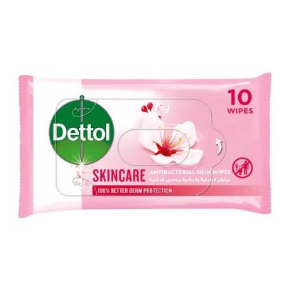 Picture of Dettol Anti-Bacterial Skin Wipes Skincare 10's 1Pack
