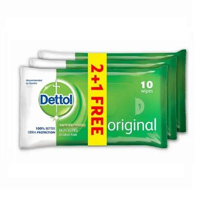 Picture of Dettol Original Wipes 3x10's