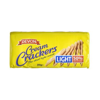 Picture of Devon Cream Cracker Light 200gm