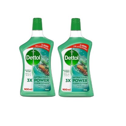 Picture of Dettol Antibacterial Floor Cleaner Pine 900ml, Pack of 2