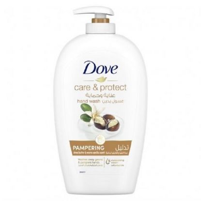 Picture of Dove Nourishing Hand Wash Shea Butter & Warm Vanilla Scent Moisturising Cream 500ml