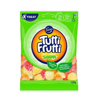 Picture of Fazer Candy Sour Tutti Frutti 120gm