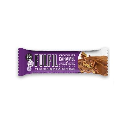 Picture of Fulfil Chocolate Caramel & Cookie Doug Vitamin & Protein Bar 55gm
