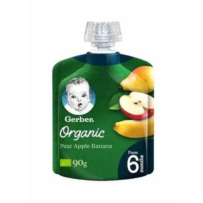 Picture of Gerber Organic Apple Banana Flavour 90gm