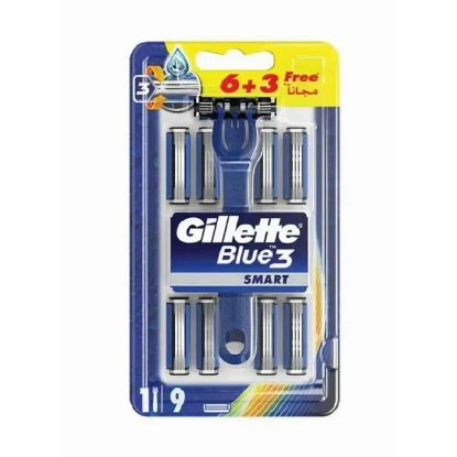 Picture of Gillette Blue 3 Smart Razor 6+3 9's