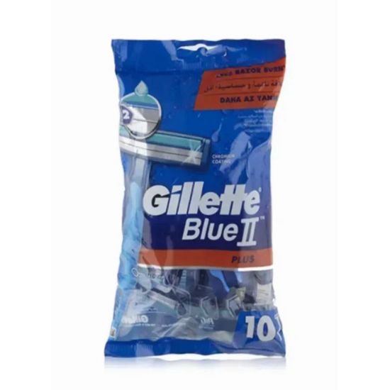 Picture of Gillette Blue II Plus Disposable Razor 10's