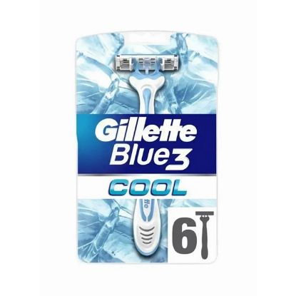 Picture of Gillette Blue III Cool Razor 6's
