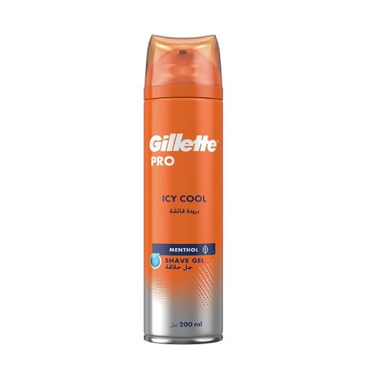 Picture of Gillette Icy Cool Menthol Shave Gel 200ml