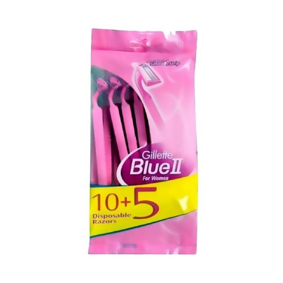 Picture of Gillette ue II for Women Disposable Razor 10+5 15's