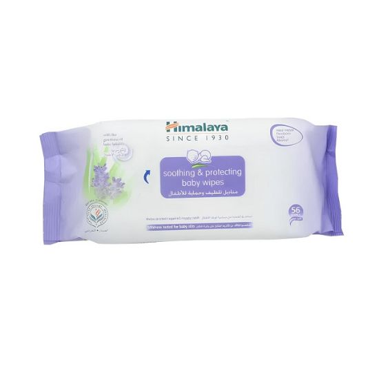 Picture of Himalaya Baby Wipes Soothing & Protecting 56'S