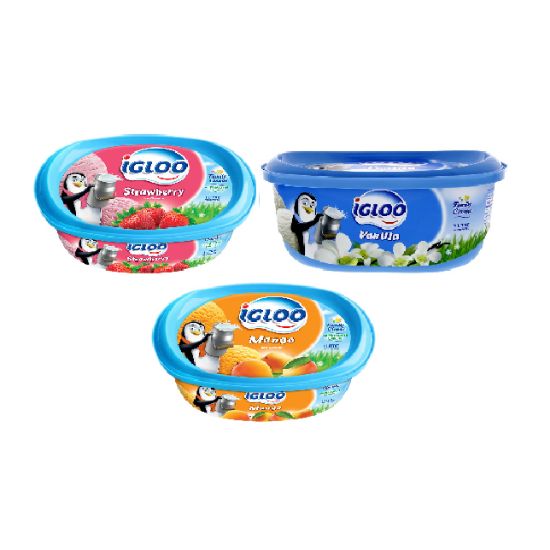Picture of Igloo Ice Cream Family Classic Assorted 3x500ml