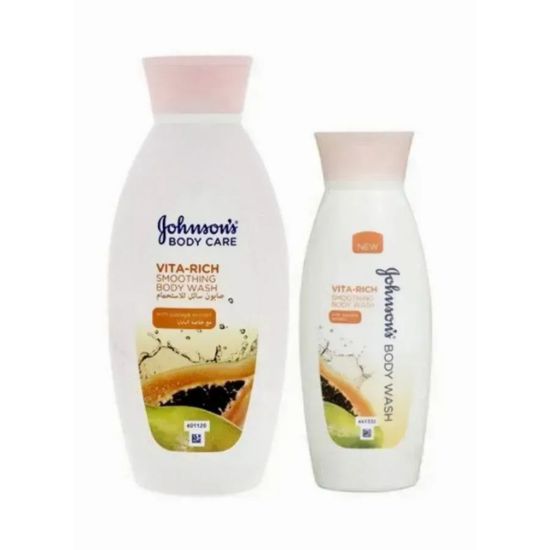 Picture of Johnson Baby Wash Papaya 400ml+250ml