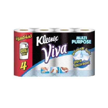 Picture of Kleenex Kitchen Tissue 2-Ply 4x90's