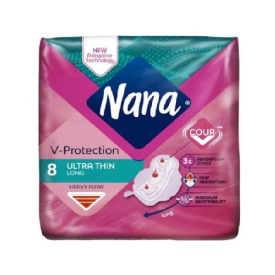Picture of Nana V-Protection Ultra Thin Long 8Pads